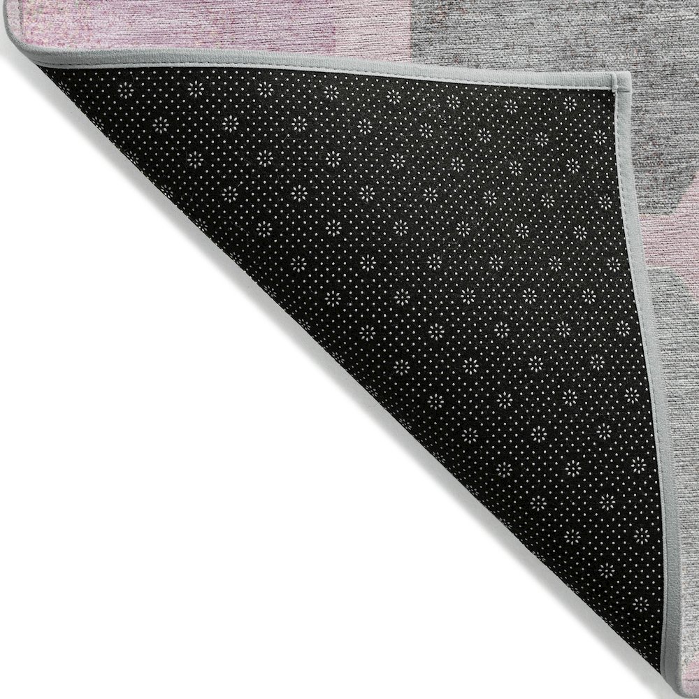 Machine Washable Indoor/Outdoor Chantille ACN2182 Pink 2'6" x 3'10" Rug. Picture 2