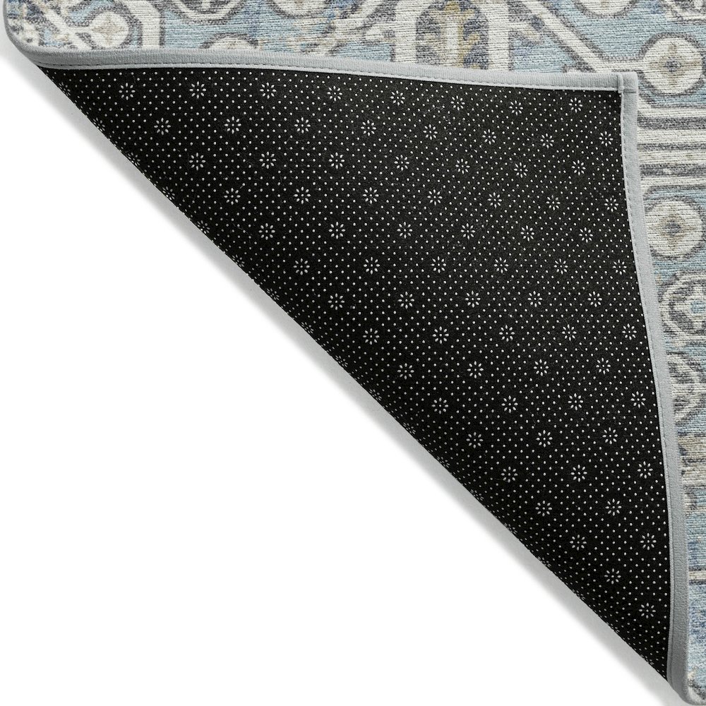 Machine Washable Indoor/Outdoor Chantille ACN2197 Sky 2'6" x 3'10" Rug. Picture 2