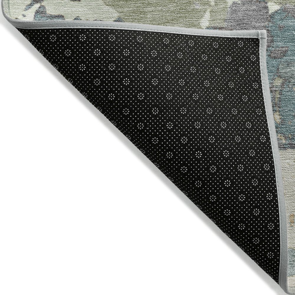 Machine Washable Indoor/Outdoor Chantille ACN2217 Seafoam 2'6" x 3'10" Rug. Picture 2