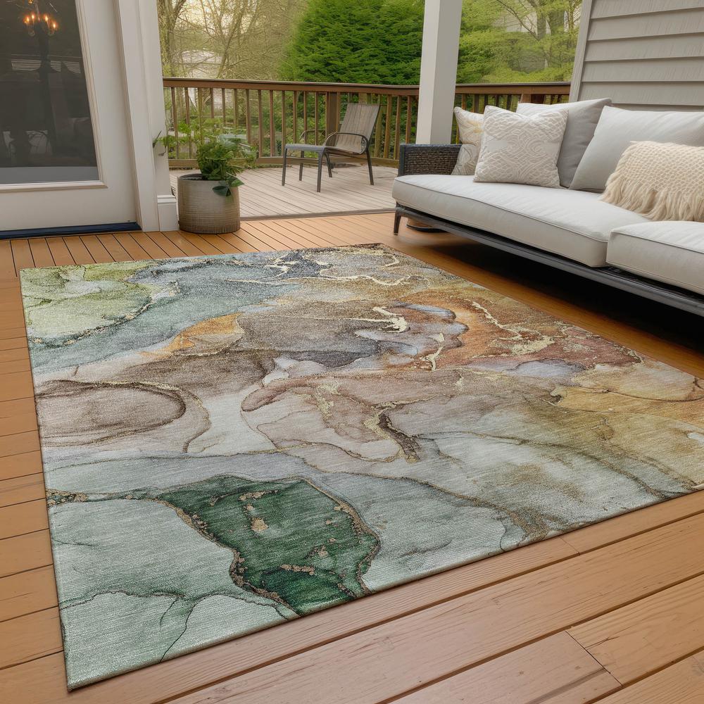 Chantille ACN500 Brown 5' x 7'6" Rug. Picture 9
