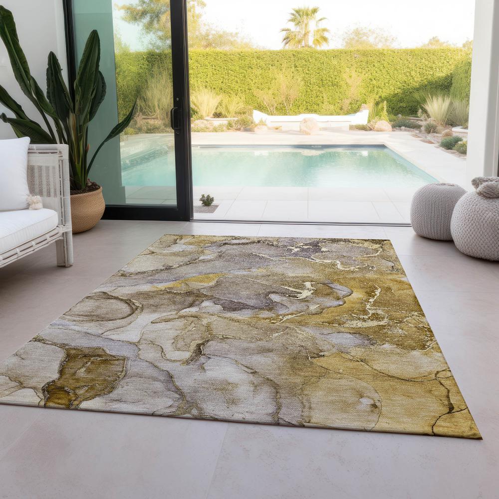 Chantille ACN500 Brown 5' x 7'6" Rug. Picture 8
