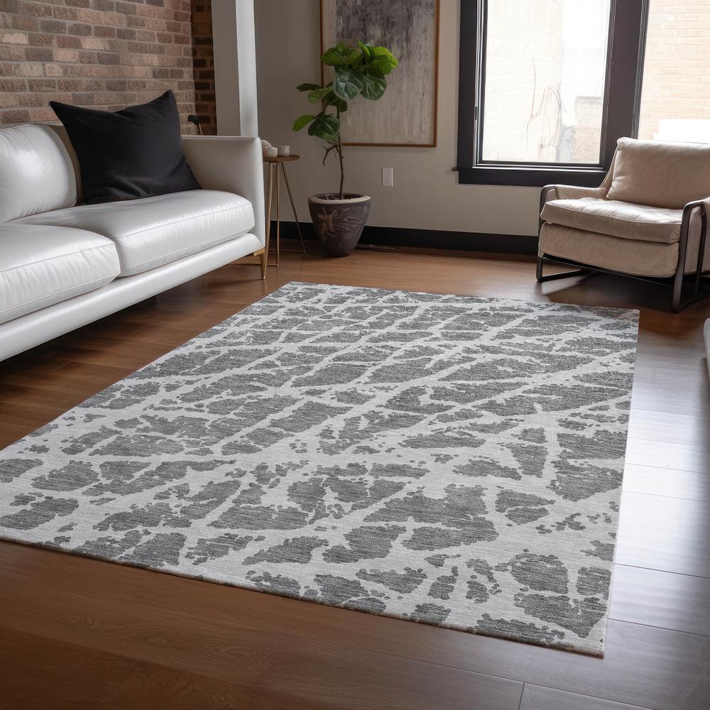 Chantille ACN501 Gray 5' x 7'6" Rug. Picture 6