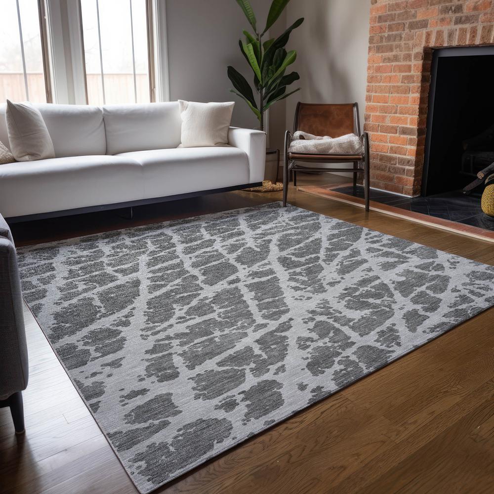 Chantille ACN501 Gray 5' x 7'6" Rug. Picture 7