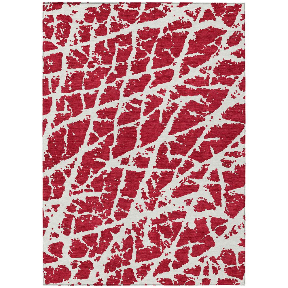 Chantille ACN501 Red 5' x 7'6" Rug. Picture 1