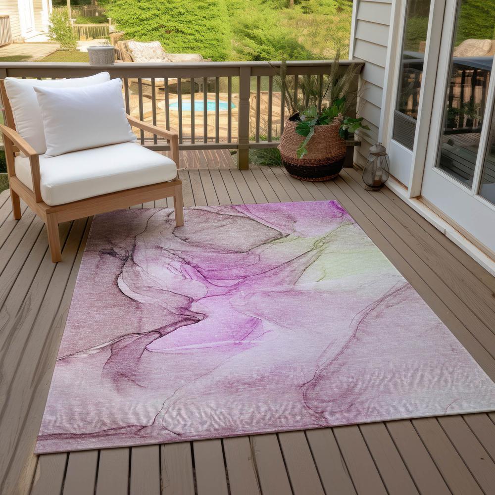 Chantille ACN502 Pink 5' x 7'6" Rug. Picture 9