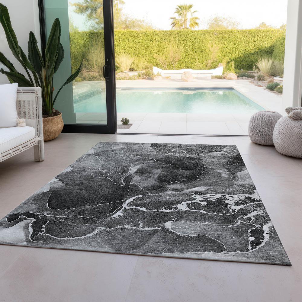 Chantille ACN503 Gray 5' x 7'6" Rug. Picture 8