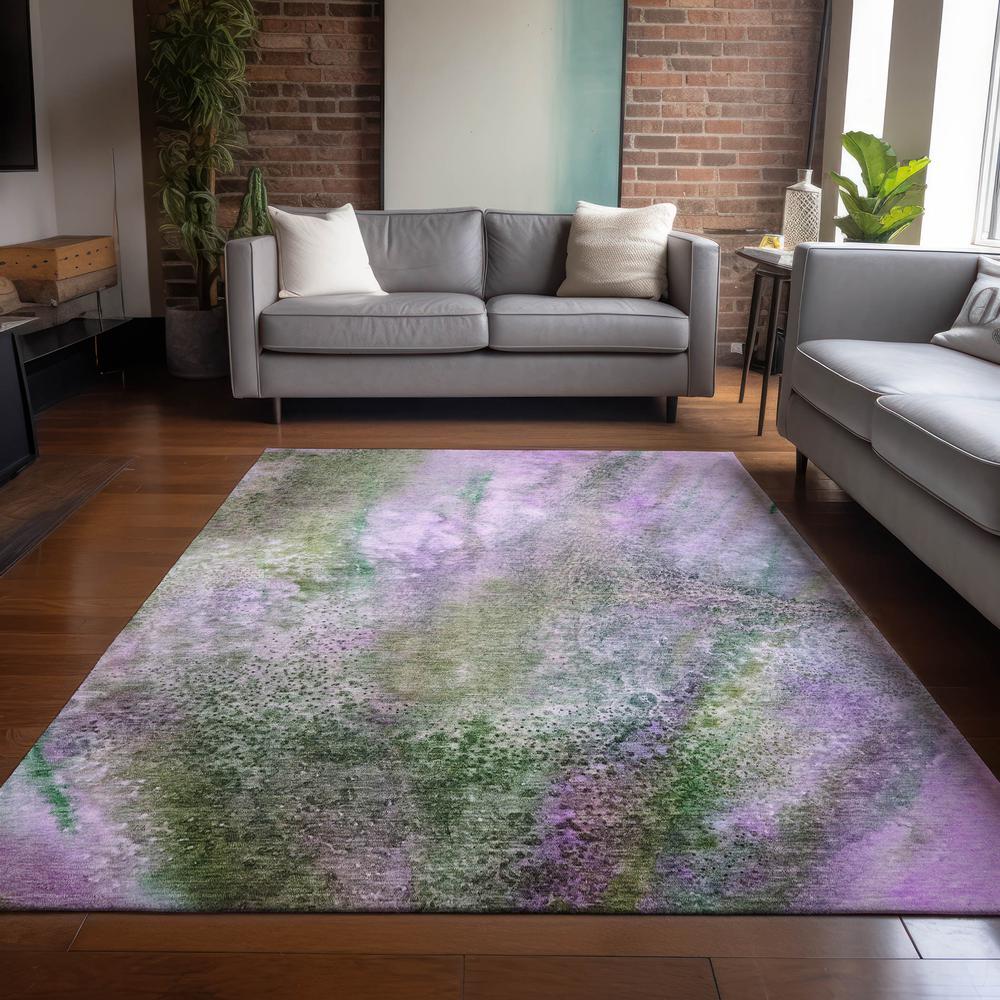 Chantille ACN505 Purple 5' x 7'6" Rug. Picture 6