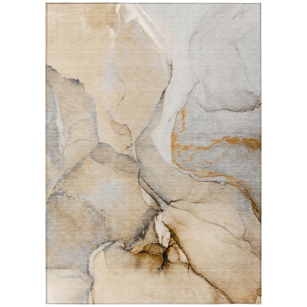 Chantille ACN506 Brown 5' x 7'6" Rug. Picture 1