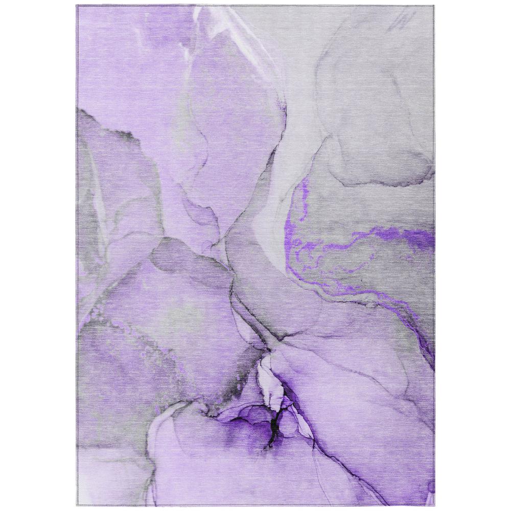 Chantille ACN506 Purple 5' x 7'6" Rug. Picture 1