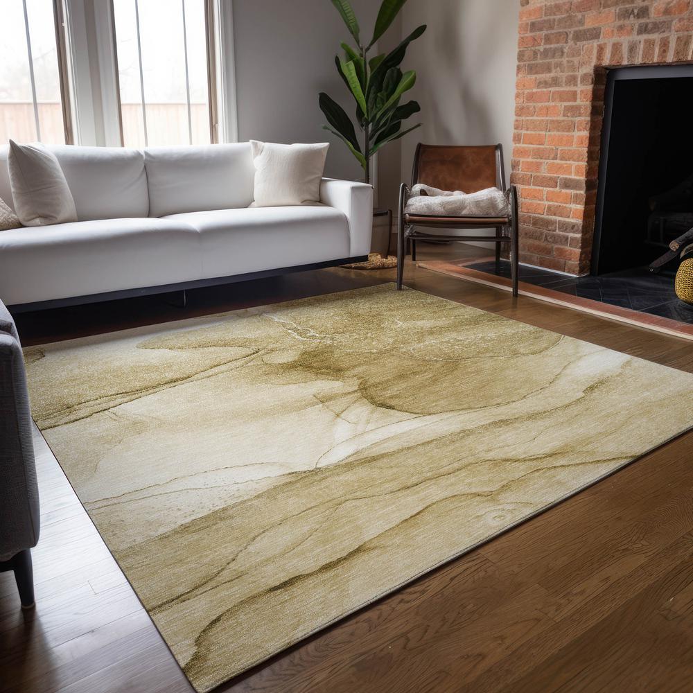 Chantille ACN507 Brown 5' x 7'6" Rug. Picture 7