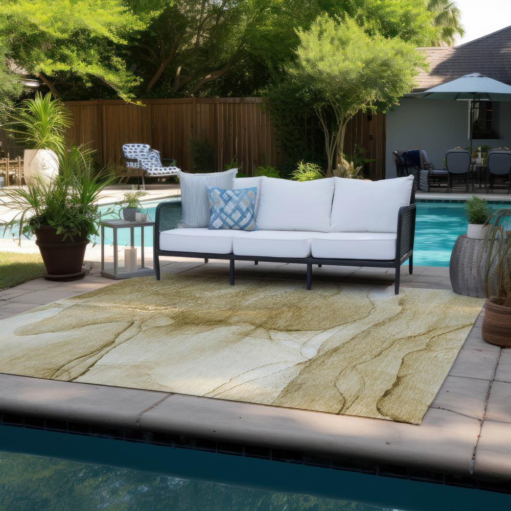 Chantille ACN507 Brown 5' x 7'6" Rug. Picture 8