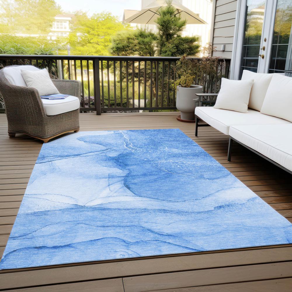 Chantille ACN507 Blue 5' x 7'6" Rug. Picture 9