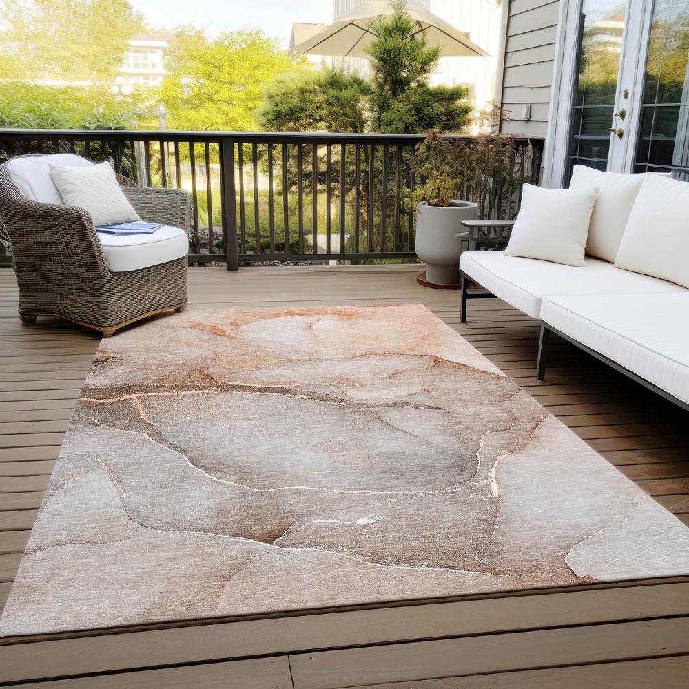 Chantille ACN508 Brown 5' x 7'6" Rug. Picture 9