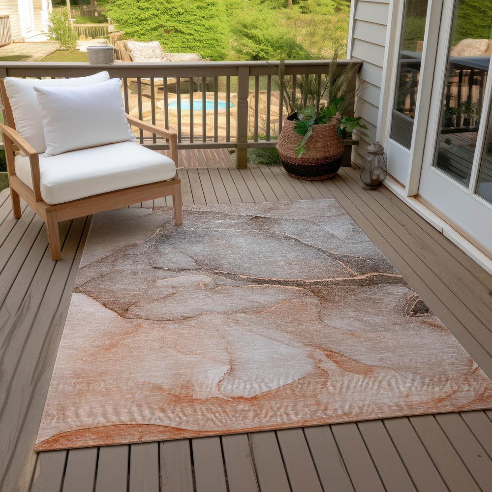 Chantille ACN508 Brown 5' x 7'6" Rug. Picture 10