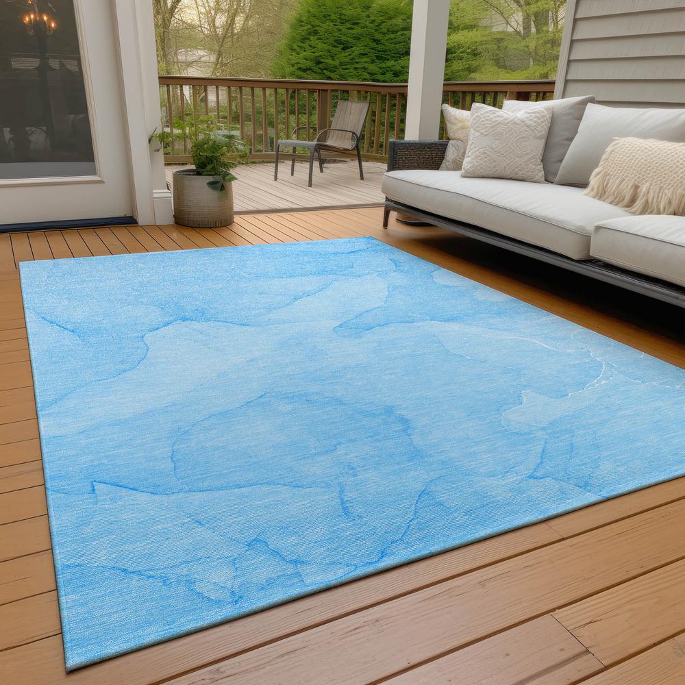 Chantille ACN509 Blue 5' x 7'6" Rug. Picture 9