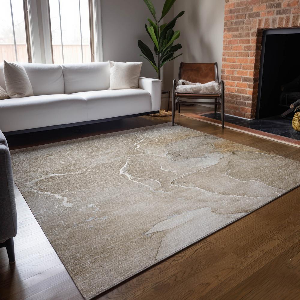 Chantille ACN511 Brown 5' x 7'6" Rug. Picture 8