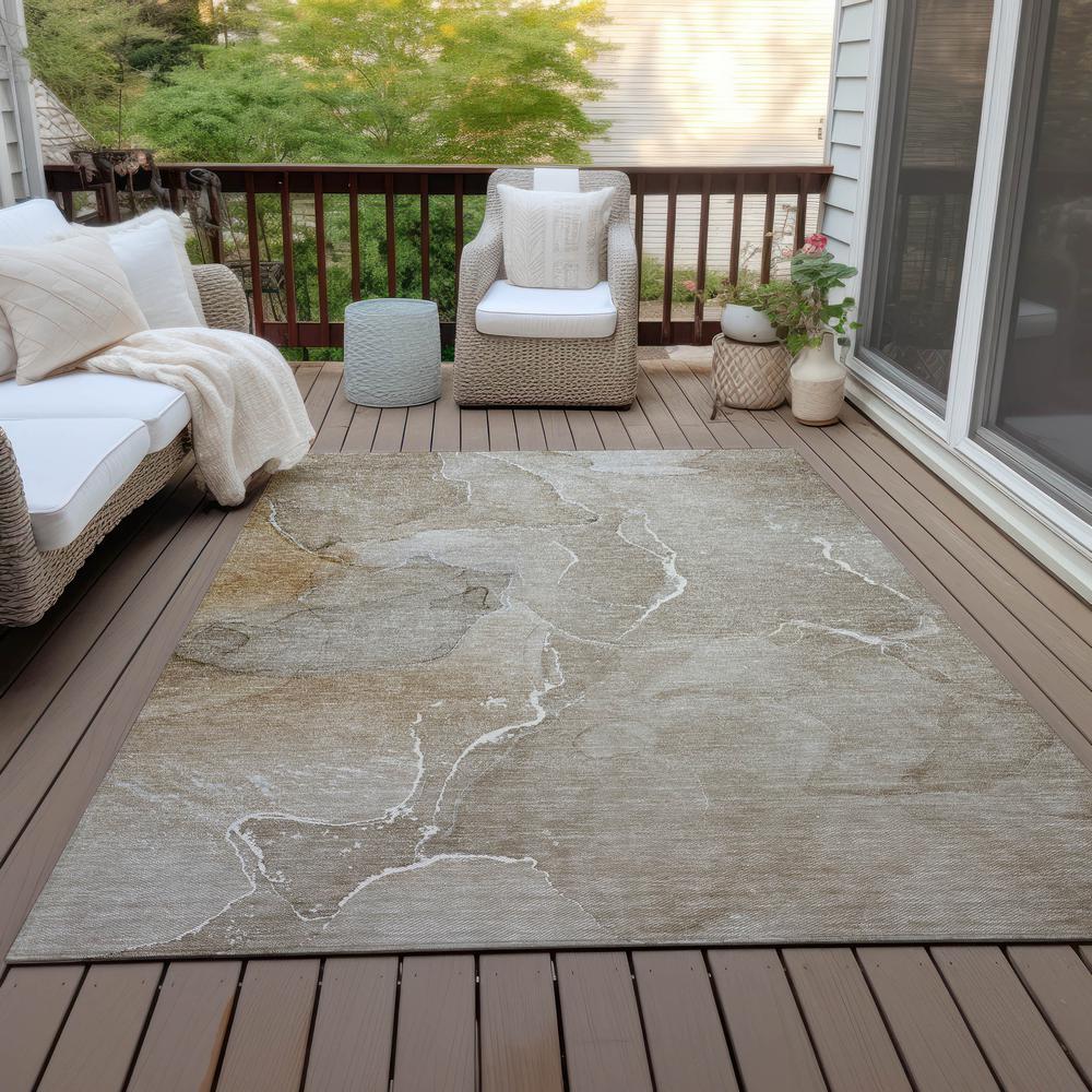 Chantille ACN511 Brown 5' x 7'6" Rug. Picture 10
