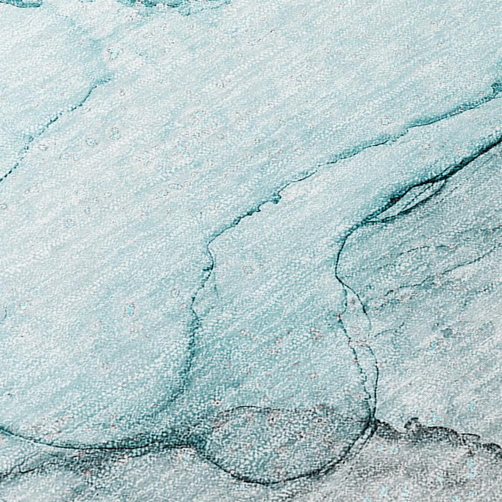 Chantille ACN512 Teal 2'6" x 3'10" Rug. Picture 5