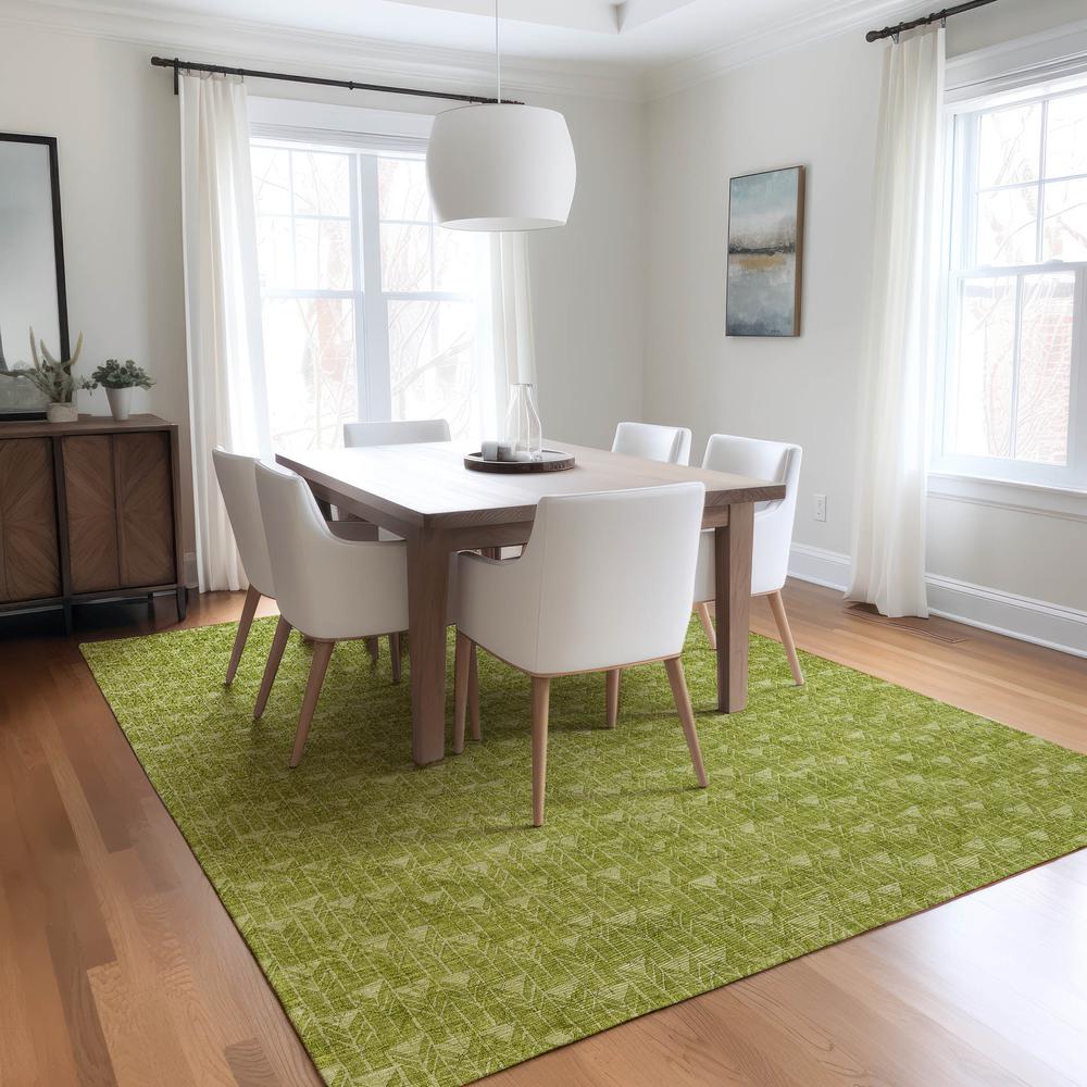 Chantille ACN514 Green 5' x 7'6" Rug. Picture 6