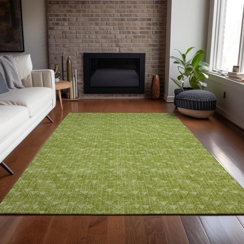 Chantille ACN514 Green 5' x 7'6" Rug. Picture 7