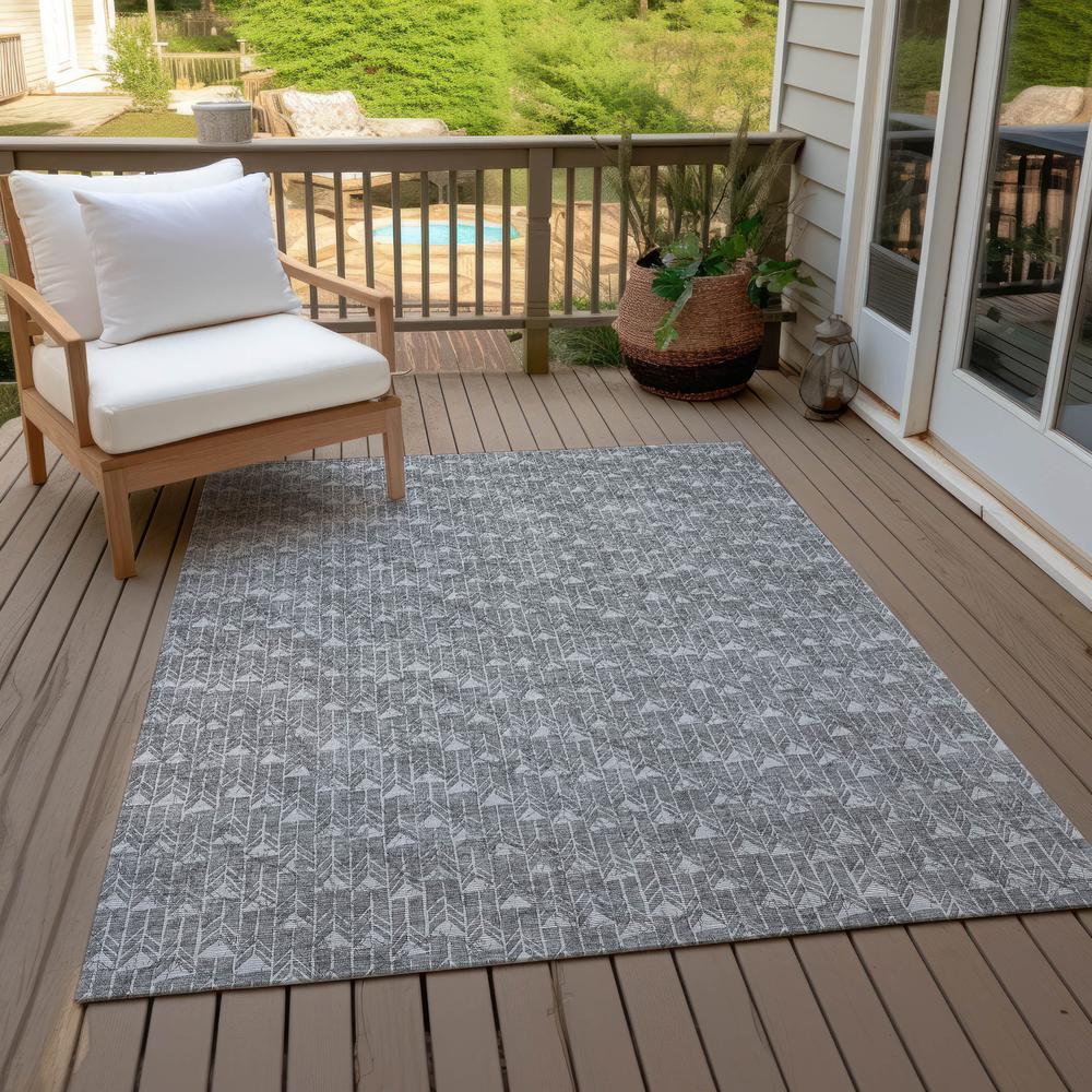 Chantille ACN514 Gray 5' x 7'6" Rug. Picture 9