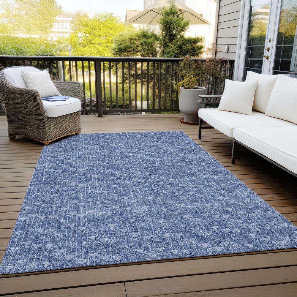 Chantille ACN514 Blue 5' x 7'6" Rug. Picture 8