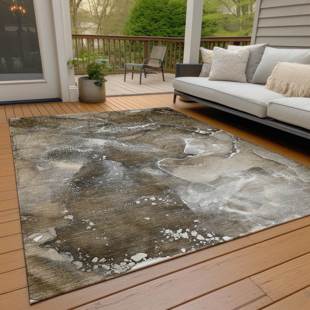 Chantille ACN518 Brown 5' x 7'6" Rug. Picture 9