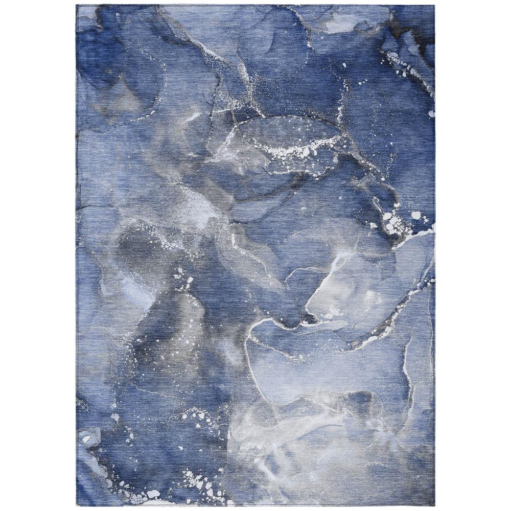 Chantille ACN518 Blue 5' x 7'6" Rug. Picture 1
