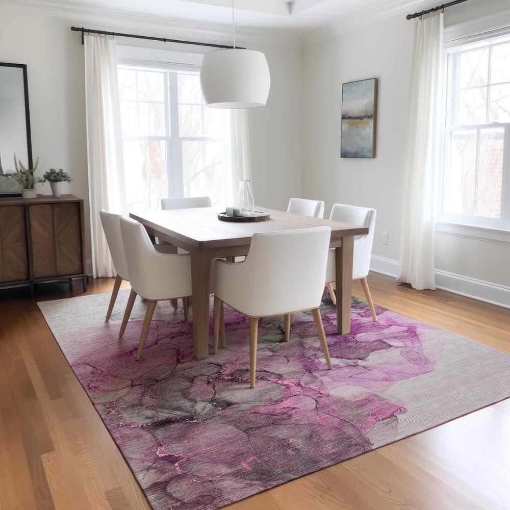 Chantille ACN520 Pink 5' x 7'6" Rug. Picture 6