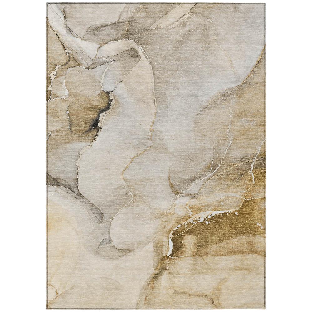 Chantille ACN521 Brown 5' x 7'6" Rug. Picture 1
