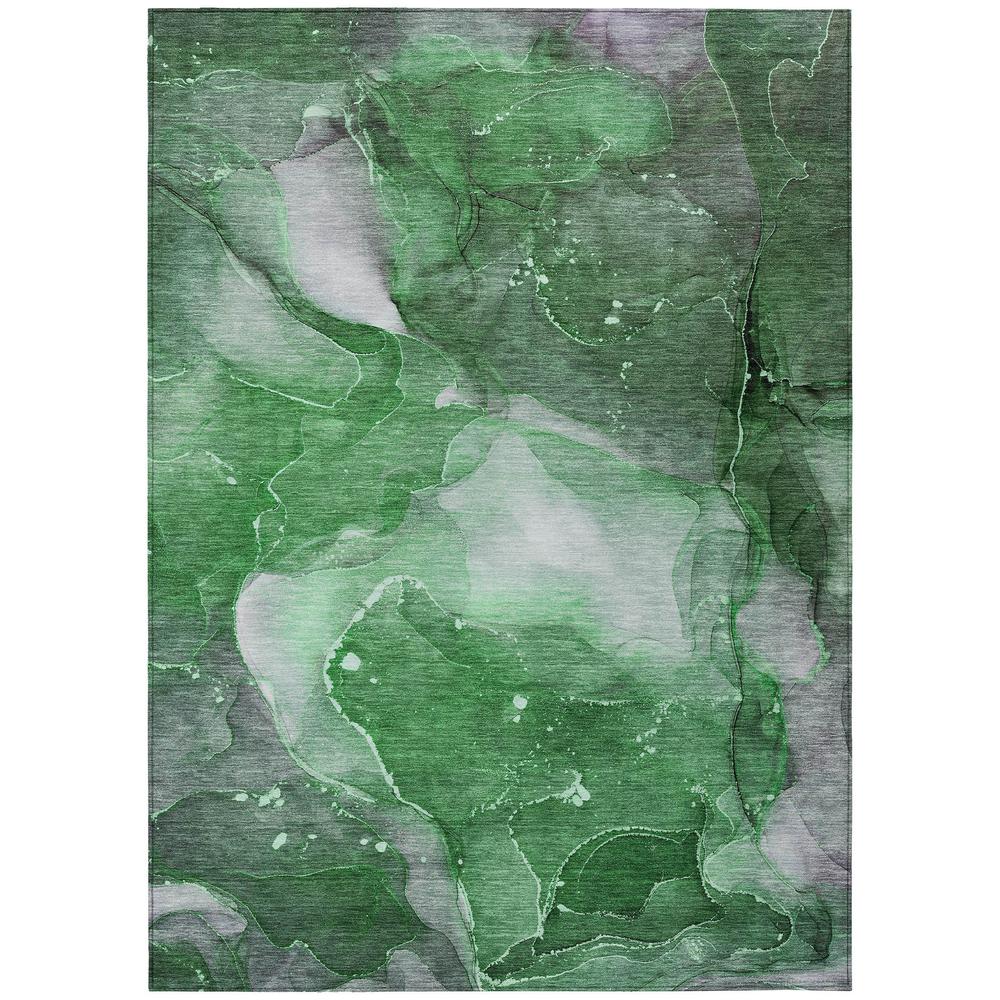 Chantille ACN522 Green 5' x 7'6" Rug. Picture 1