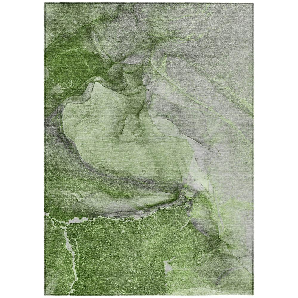 Chantille ACN524 Green 5' x 7'6" Rug. Picture 1