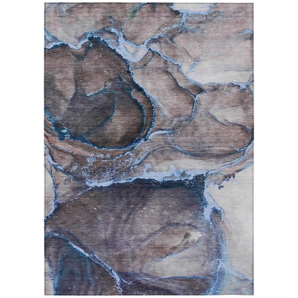 Chantille ACN525 Blue 5' x 7'6" Rug. Picture 1