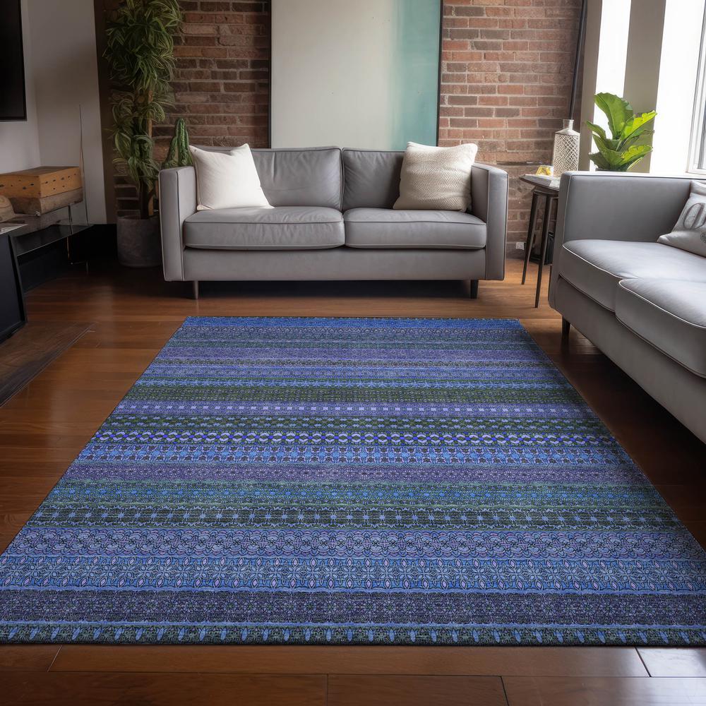 Chantille ACN527 Blue 5' x 7'6" Rug. Picture 6