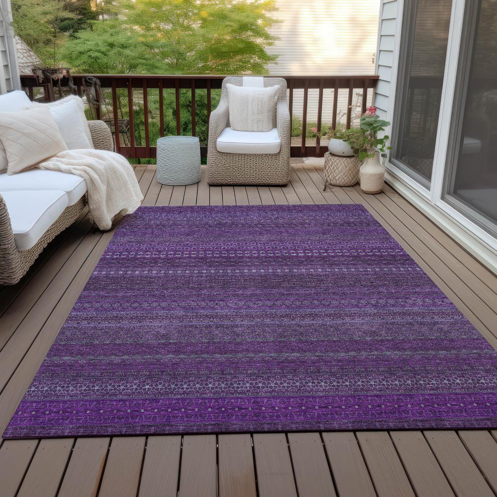 Chantille ACN527 Purple 5' x 7'6" Rug. Picture 9