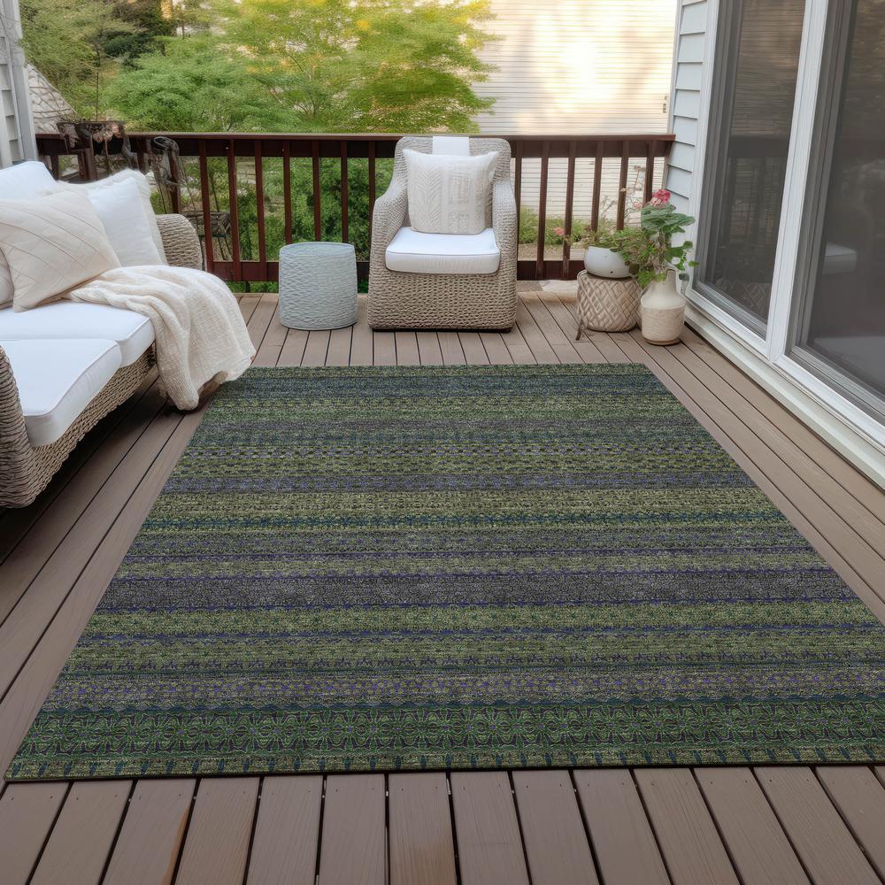 Chantille ACN527 Green 5' x 7'6" Rug. Picture 9