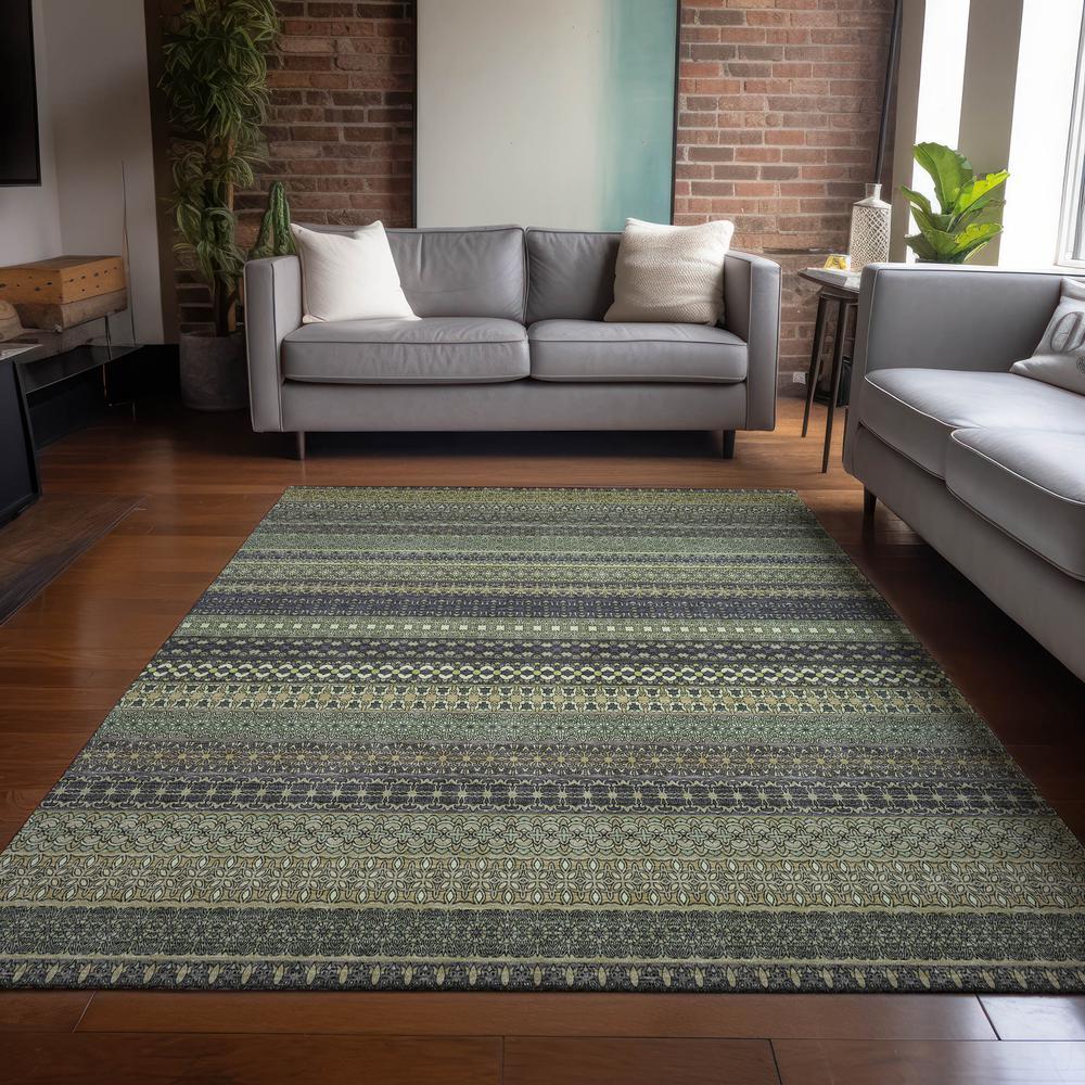 Chantille ACN527 Green 5' x 7'6" Rug. Picture 6