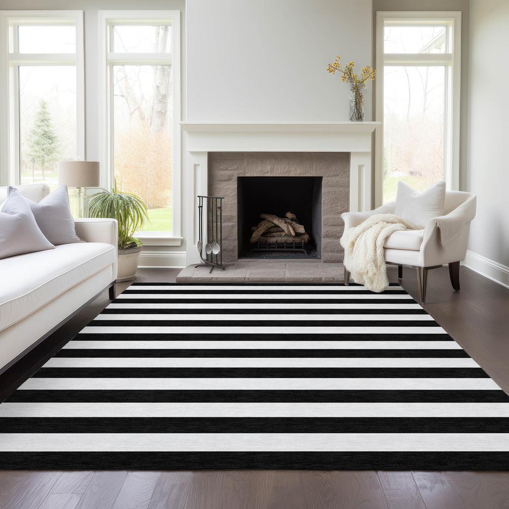 Chantille ACN528 Black 5' x 7'6" Rug. Picture 7
