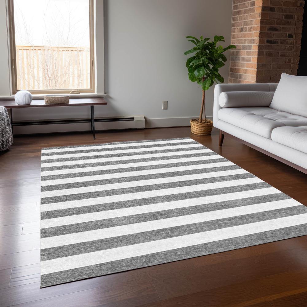 Chantille ACN528 Gray 5' x 7'6" Rug. Picture 7