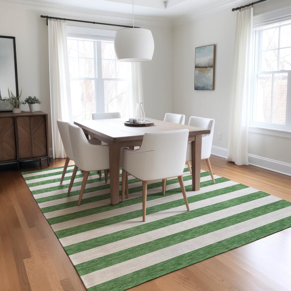 Chantille ACN528 Green 5' x 7'6" Rug. Picture 6
