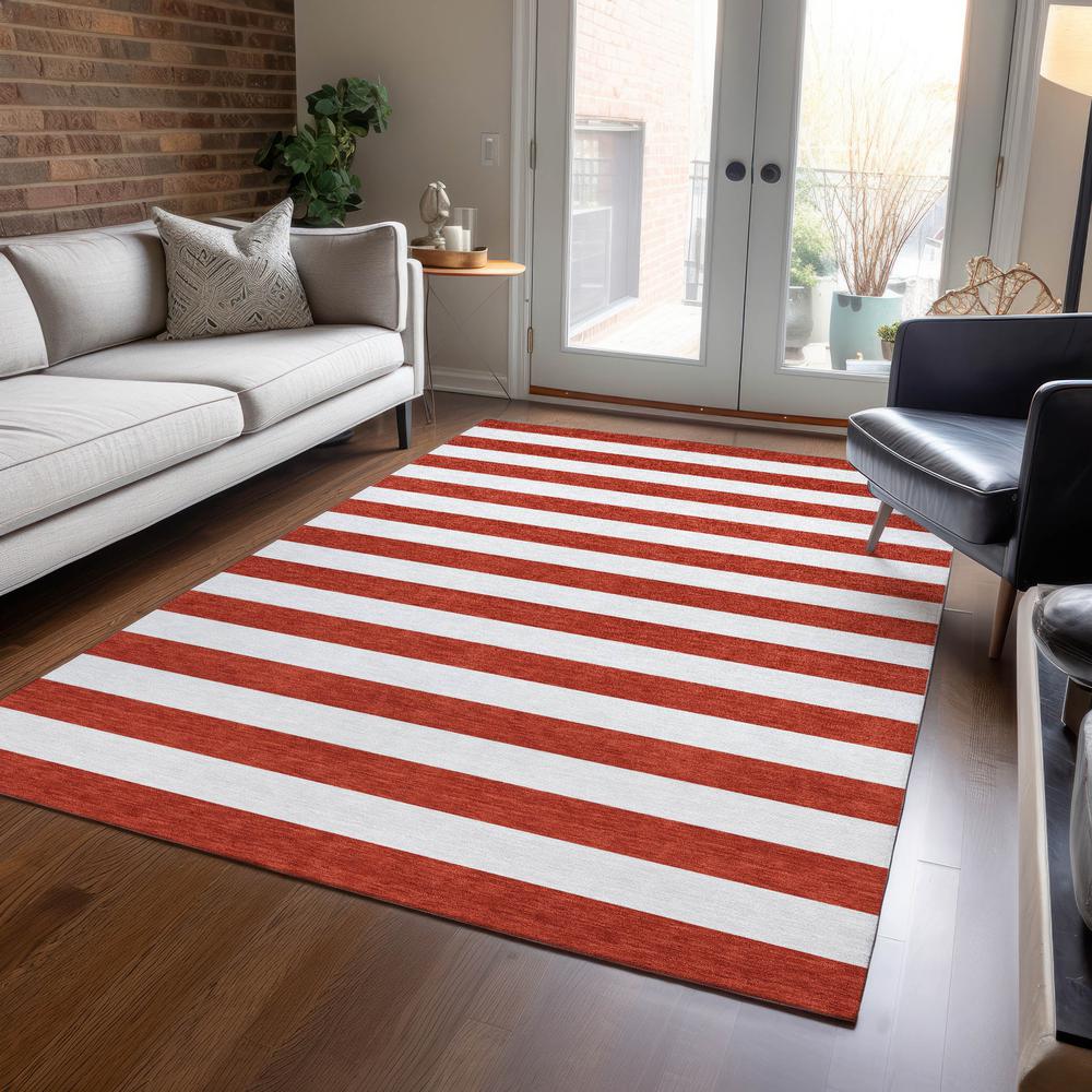 Chantille ACN528 Red 5' x 7'6" Rug. Picture 6