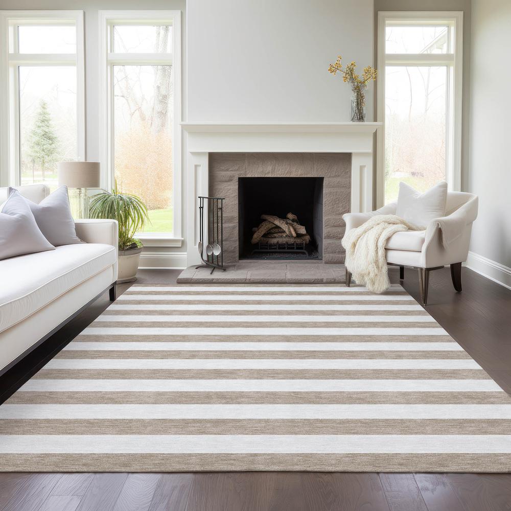 Chantille ACN528 Brown 5' x 7'6" Rug. Picture 7
