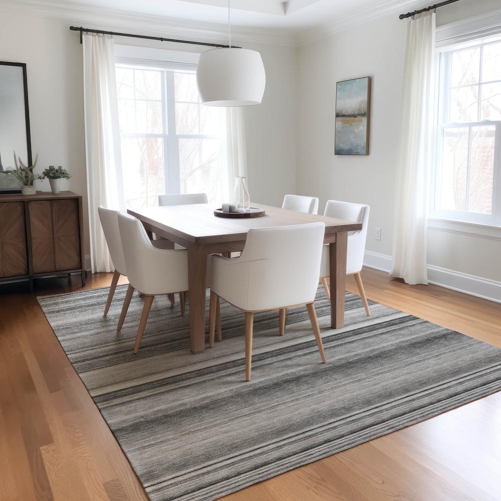 Chantille ACN529 Gray 5' x 7'6" Rug. Picture 6
