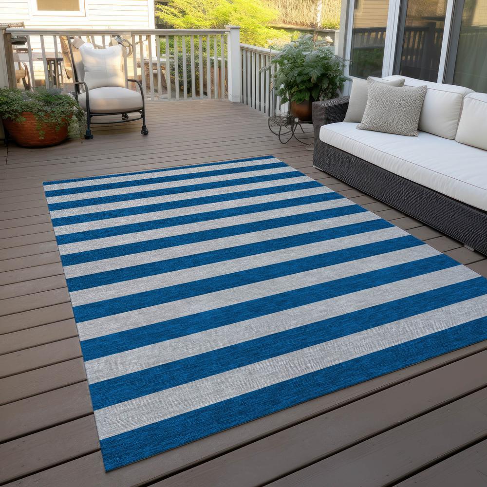 Chantille ACN530 Blue 5' x 7'6" Rug. Picture 9