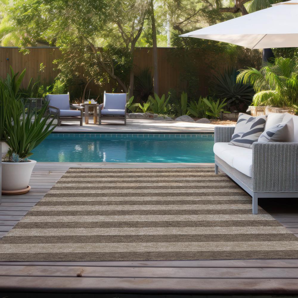 Chantille ACN530 Brown 5' x 7'6" Rug. Picture 9