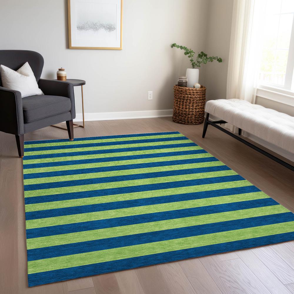 Chantille ACN530 Blue 5' x 7'6" Rug. Picture 7