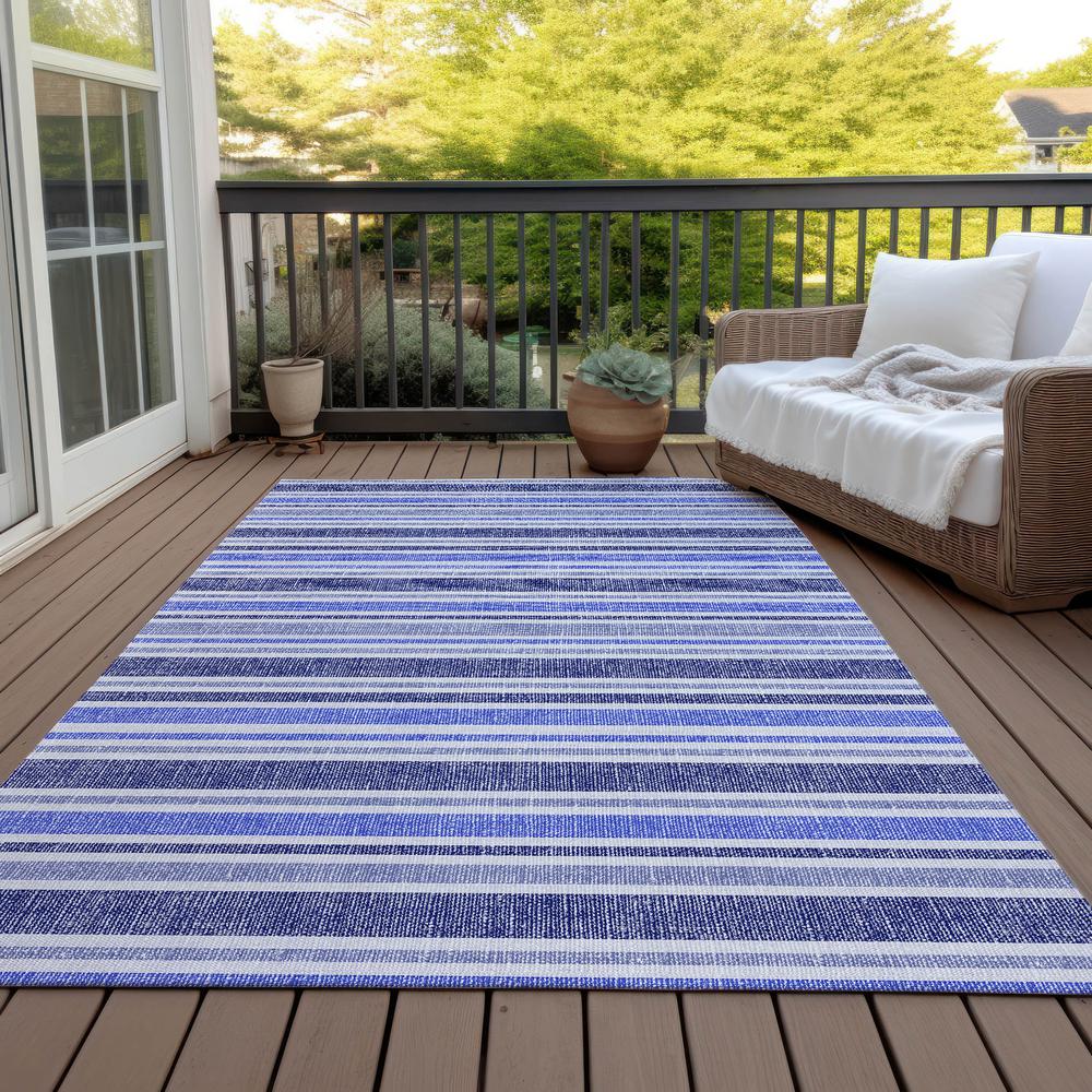 Chantille ACN531 Blue 5' x 7'6" Rug. Picture 8