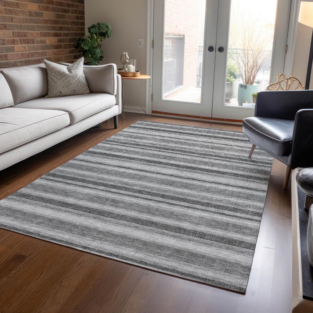 Chantille ACN531 Gray 5' x 7'6" Rug. Picture 6