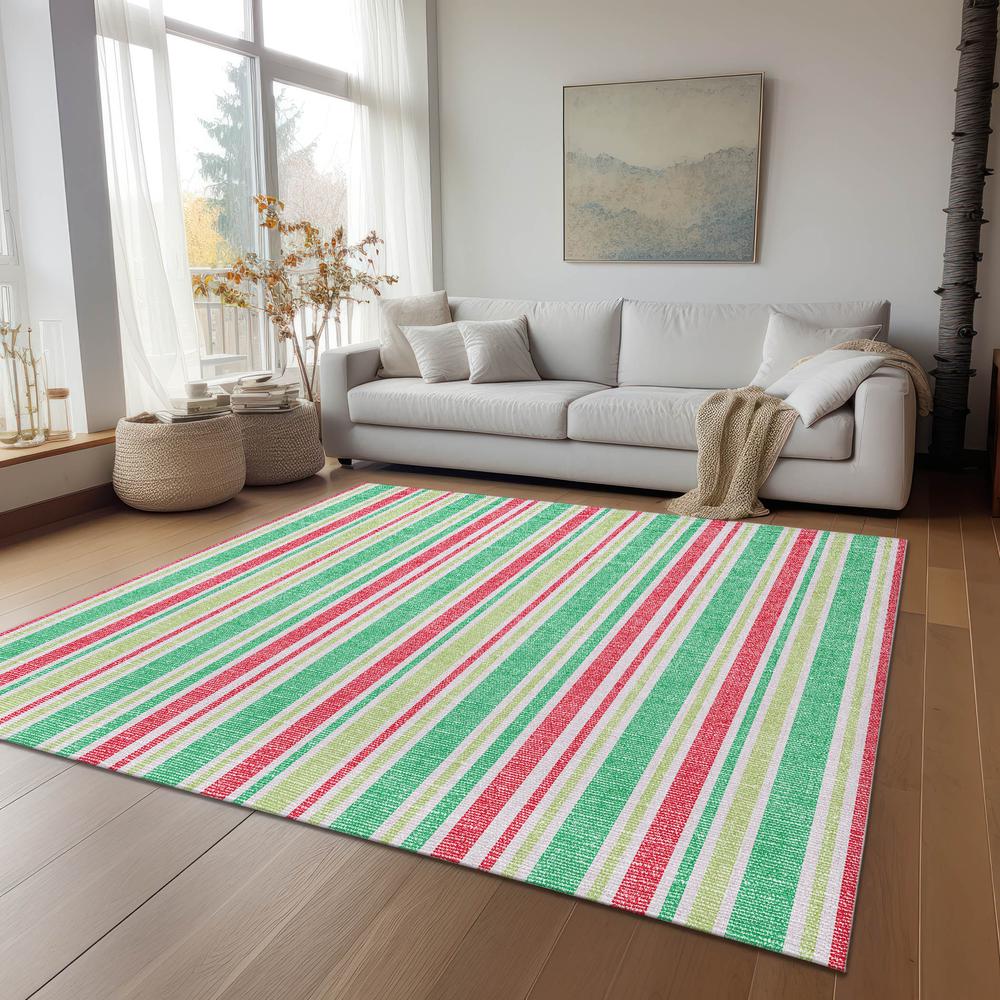 Chantille ACN531 Green 5' x 7'6" Rug. Picture 7