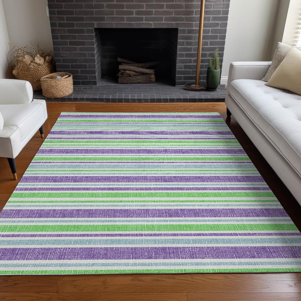 Chantille ACN531 Green 5' x 7'6" Rug. Picture 6
